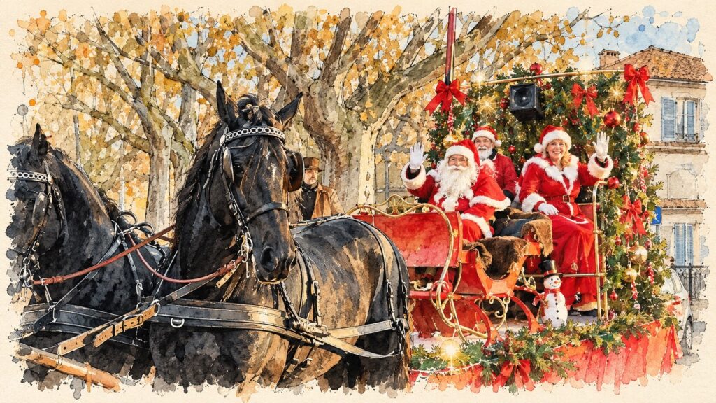kerstmarkt in Mouries